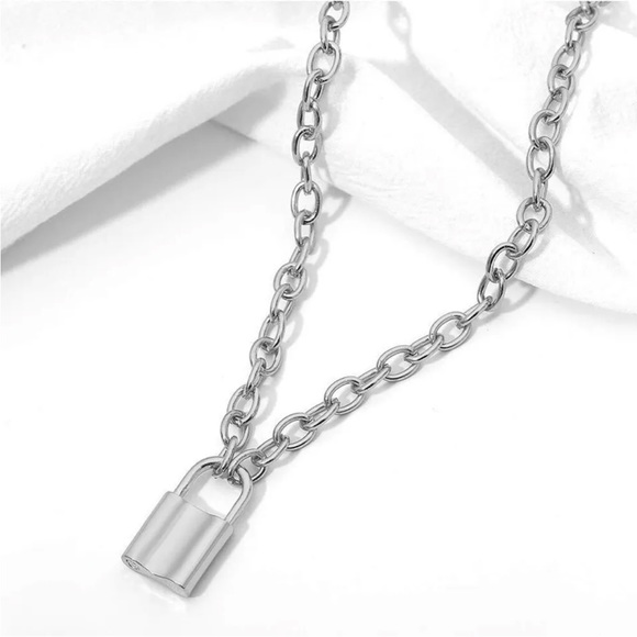 Women/men Dainty Layered Choker Necklace Pendant Adjustable Punk - Picture 6 of 12